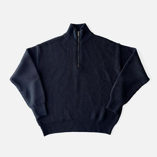 <img class='new_mark_img1' src='https://img.shop-pro.jp/img/new/icons1.gif' style='border:none;display:inline;margin:0px;padding:0px;width:auto;' />HALF ZIP KNIT