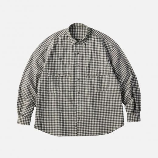 <img class='new_mark_img1' src='https://img.shop-pro.jp/img/new/icons1.gif' style='border:none;display:inline;margin:0px;padding:0px;width:auto;' />ROLL UP FLANNEL GINGHAM CHECK SHIRT