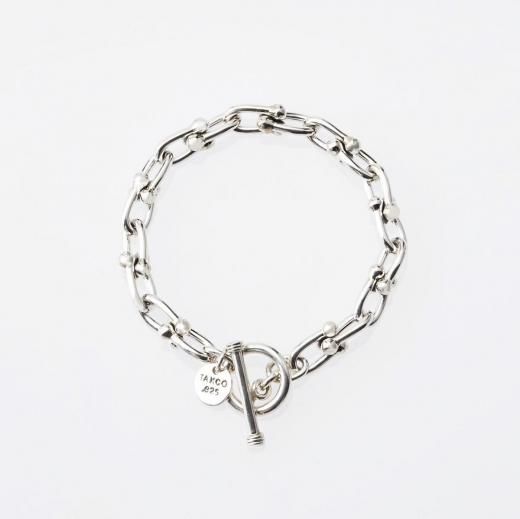 <img class='new_mark_img1' src='https://img.shop-pro.jp/img/new/icons1.gif' style='border:none;display:inline;margin:0px;padding:0px;width:auto;' />DOUBLE HOMAGE LINK BRACELET -13mm-