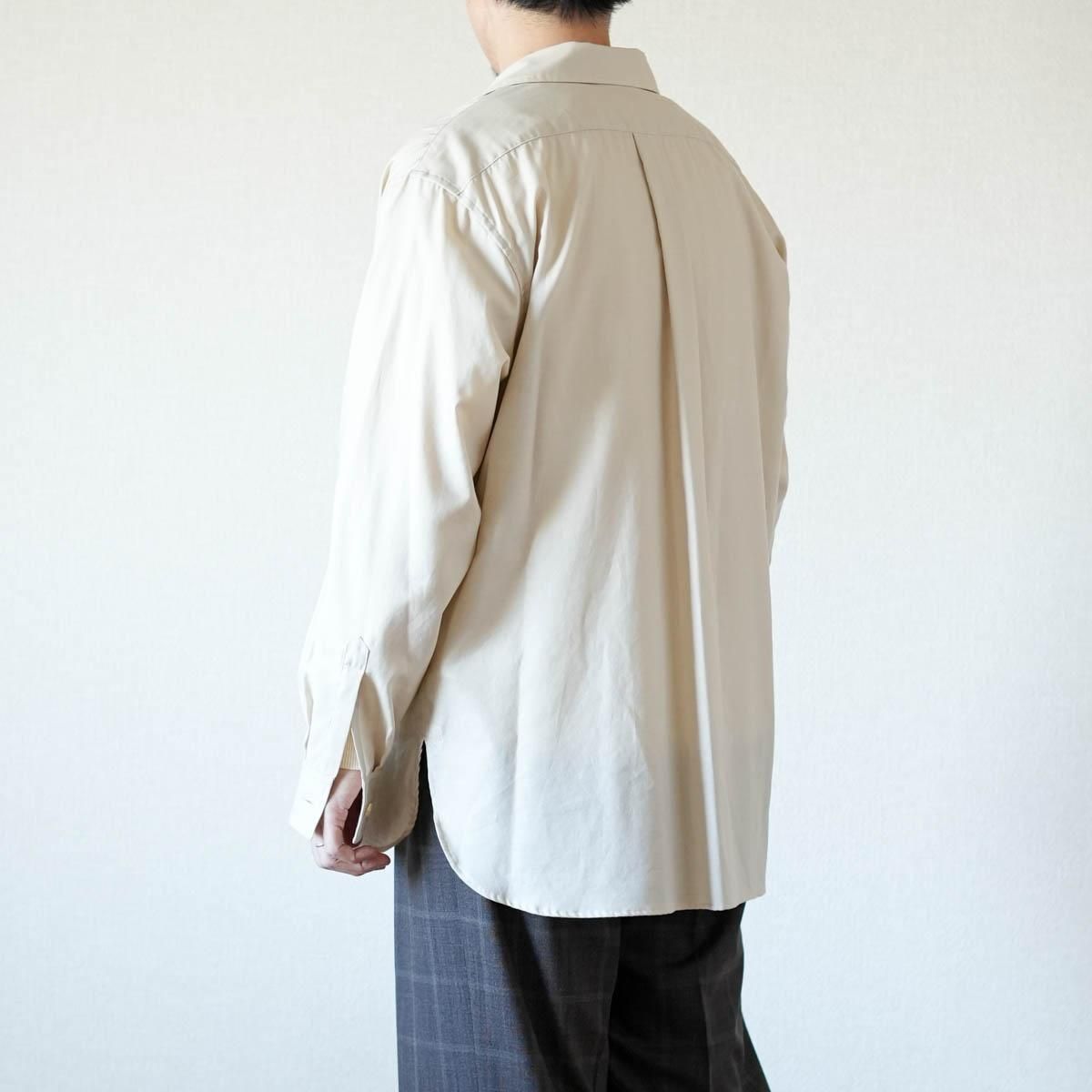 SILKY SOFT TWILL SKIPPER SHIRT - 香川県高松市のセレクトショップ