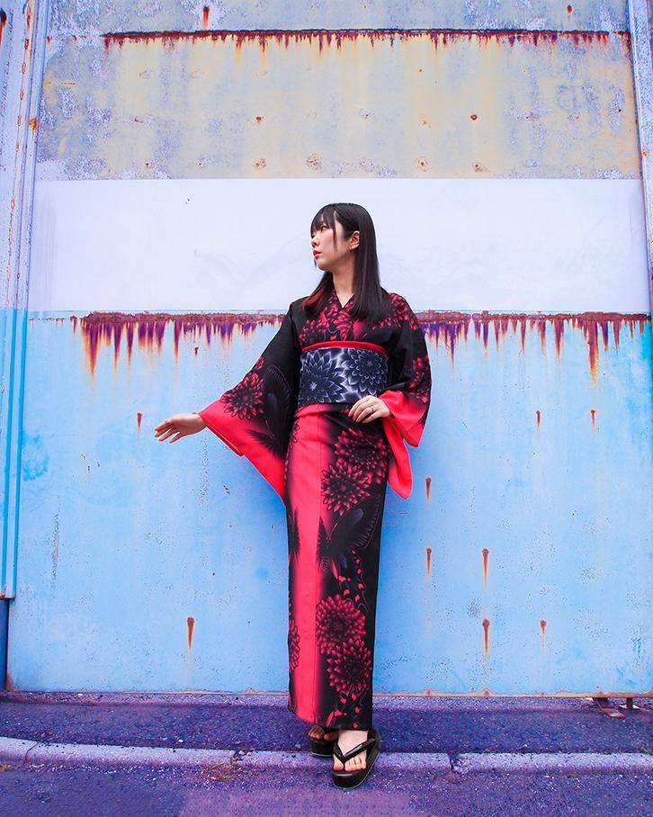 浴衣　イモリ　竹　屋屋　iroca iroca オンラインショップ
