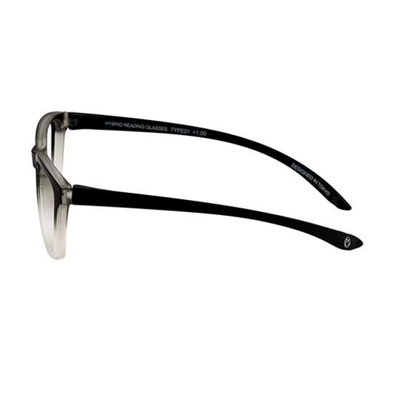 DONT PANIC/TYPE-02 DOUBLE SPEC MATTE BLACK FADE +1.5 - RAPPA