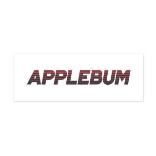 APPLEBUM/"Box Logo" Sticker