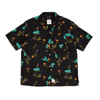 APPLEBUM/Satin Flower S/S Aloha Shirt
