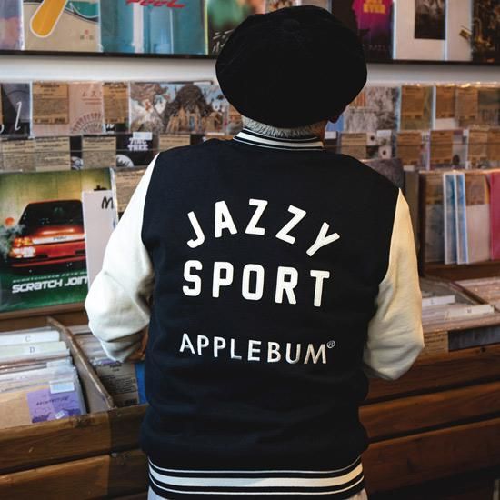 Collaboration】APPLEBUM×JAZZY SPORT Sweat Stadium Jacket - RAPPA