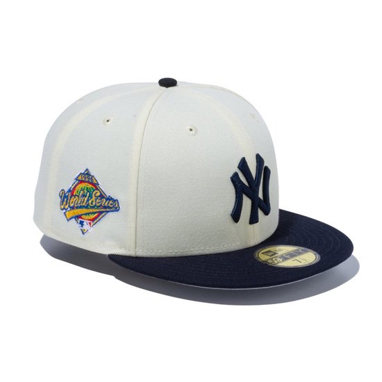 NEW ERA/59FIFTY MLB 2-Tone ニューヨーク・ヤンキース クローム