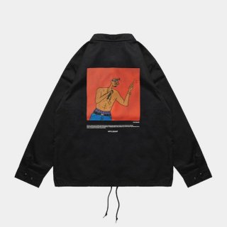 <img class='new_mark_img1' src='https://img.shop-pro.jp/img/new/icons5.gif' style='border:none;display:inline;margin:0px;padding:0px;width:auto;' />APPLEBUM/"Thug Life" Coach Jacket