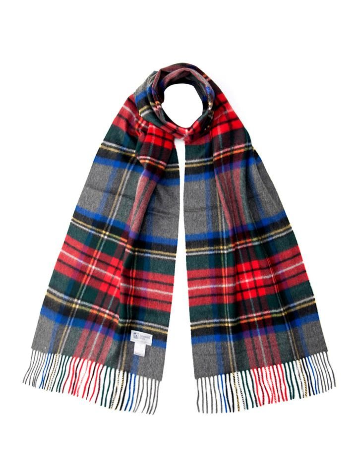 johnstons （ジョンストンズ）カシミヤチェックマフラー 190