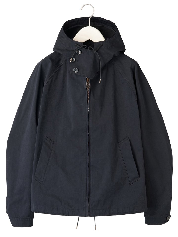 Ten C (テンシー) TC-J0102 ANORAK（アノラック） GARMENT DYED KNITTED NYLON/POLYESTER  MICRO-FIBRE 高密度ナイロンベンタイルミリクロス