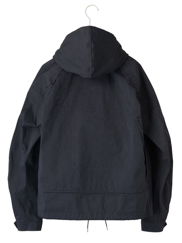 Ten C (テンシー) TC-J0102 ANORAK（アノラック） GARMENT DYED KNITTED NYLON/POLYESTER  MICRO-FIBRE 高密度ナイロンベンタイルミリクロス