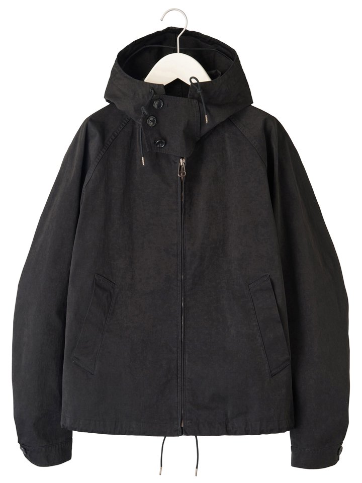 Ten C (テンシー) TC-J0102 ANORAK（アノラック） GARMENT DYED KNITTED NYLON/POLYESTER  MICRO-FIBRE 高密度ナイロンベンタイルミリクロス