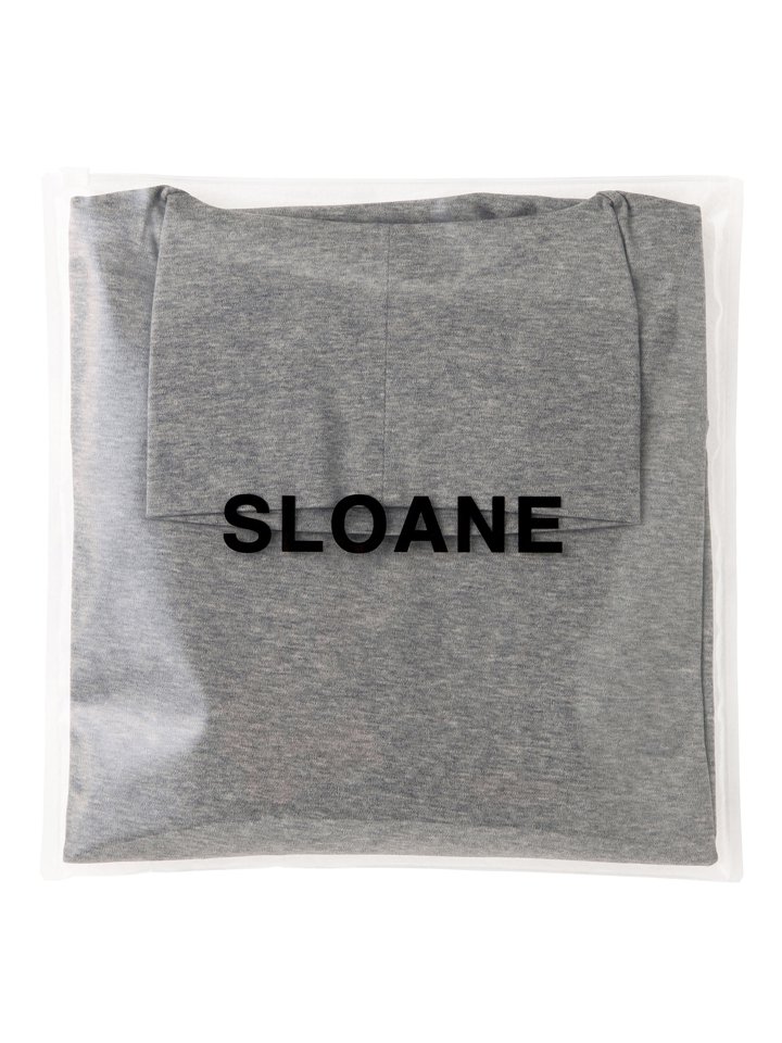 SLOANE (スローン) 60/1コットンスムース タートルネック長袖Tシャツ 