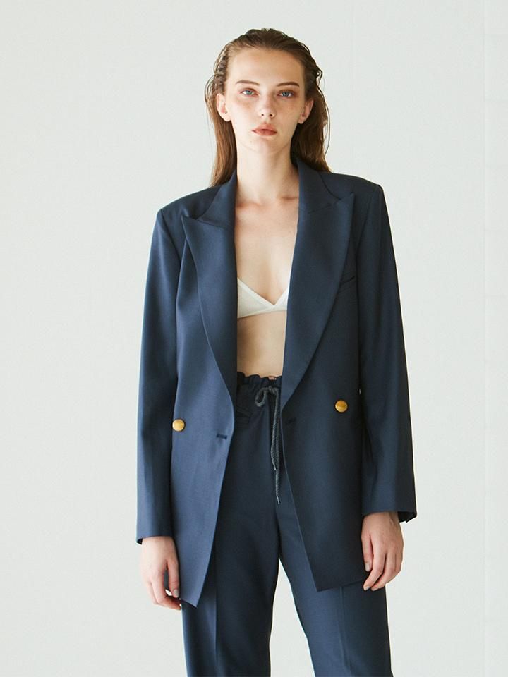 Cabana カバナ 新品 DARLING ダブル 2B テーラード ジャケット Cabana (カバナ) DARLING ダブル2Bジャケット AQUA MARINE JK04A-A