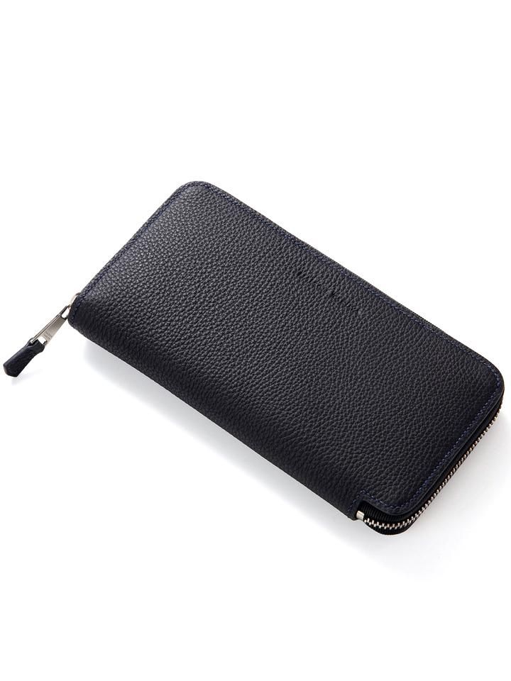 スリットポケット2室MAISON TAKUYA 長財布 TT3 Wallet 水色