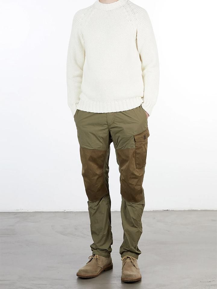 Ten C (テンシー) メンズ CARGO PANTS OJJ ミックスカーゴパンツ