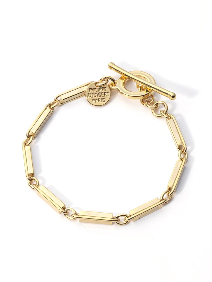 PHILIPPE AUDIBERT (フィリップ オーディベール) レディース Kristen bracelet ゴールドブレスレット BR5389OP