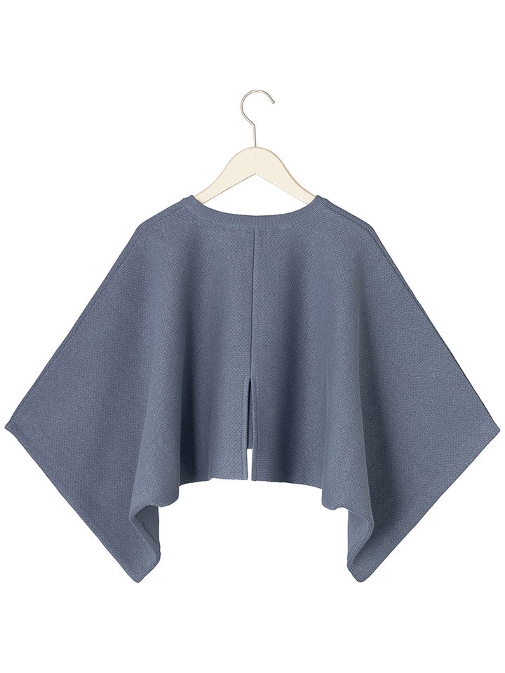 ADAWAS (アダワス) レディース HEMP INLAY PONCHO ヘンプ ニットポンチョ ADWS-208-11