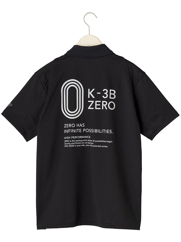 K-3B ZERO (ケースリービーゼロ) メンズ アクティブポロシャツ 0_055_E