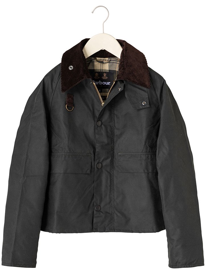 Barbour (バブアー) レディース SPEY スぺイ ワックス コットン ショート ブルゾン 2ワラント MWX1212 - 岡山  エイムズギャラリー公式オンラインショップ