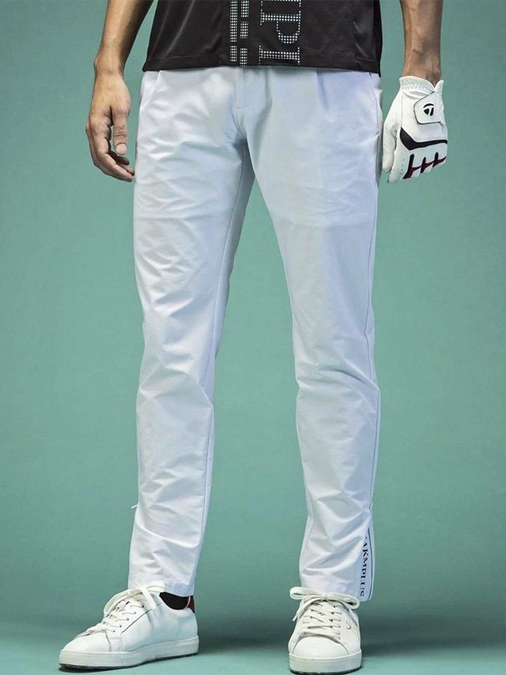 リュクスエイケイエムプラス] ゴルフパンツ ゴルフ 中綿ロゴ