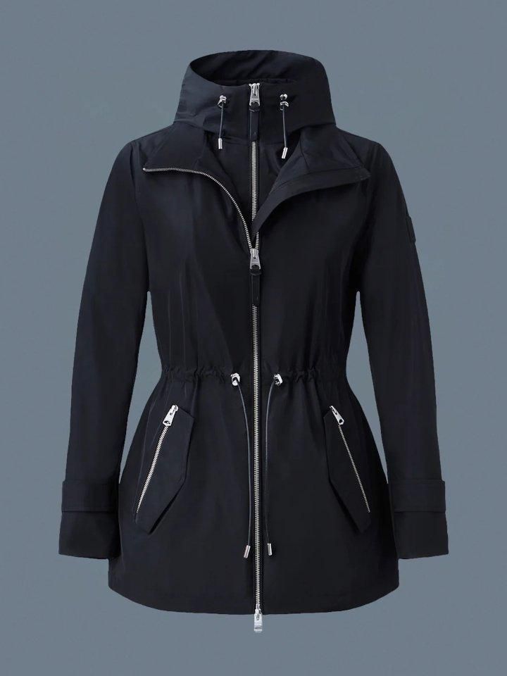 MACKAGE マッカージュ MELANY 2-in-1 ミドル丈 レインパーカー スタイルUP☆【MACKAGE】MELANYレインパーカー 2-in-1〈送料込〉