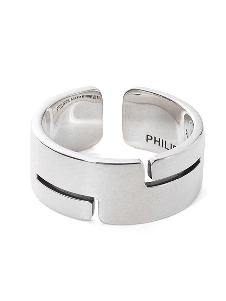 送関込 Philippe Audibert KYLER ドーム バングル シルバー Philippe Audibert】KYLER シルバー ドーム バングル
