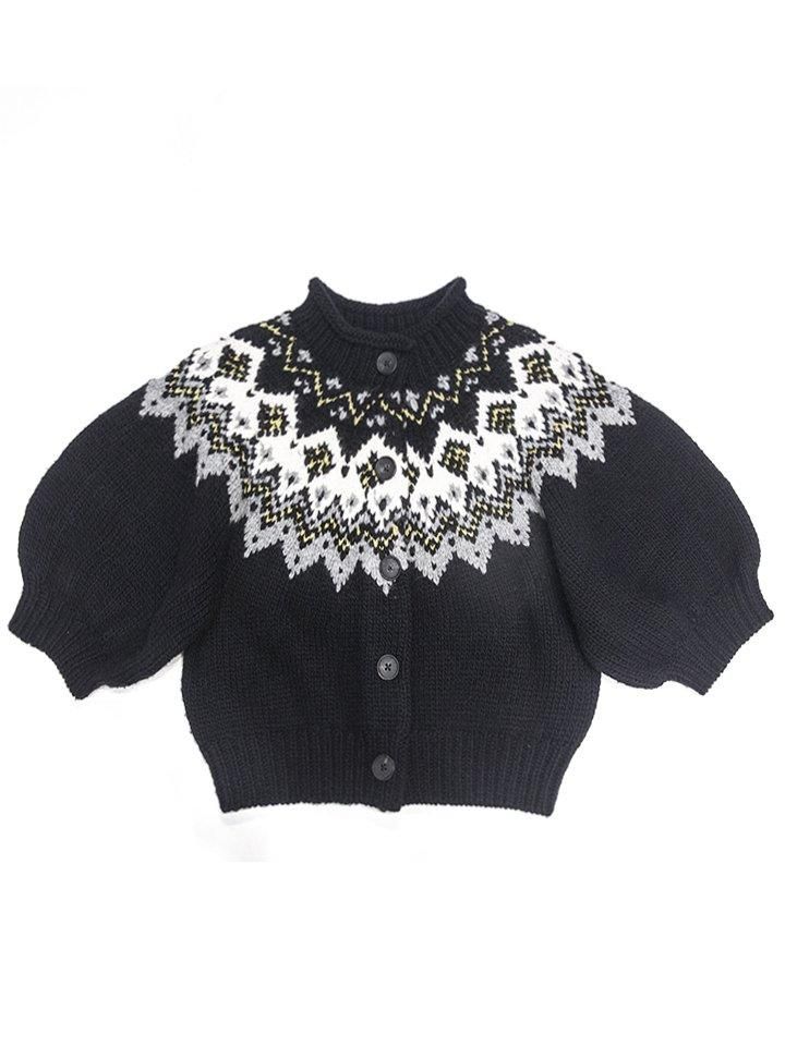 新品未使用BRILL ハンドニットカーディガン 新品未使用BRILL ハンドニットカーディガン