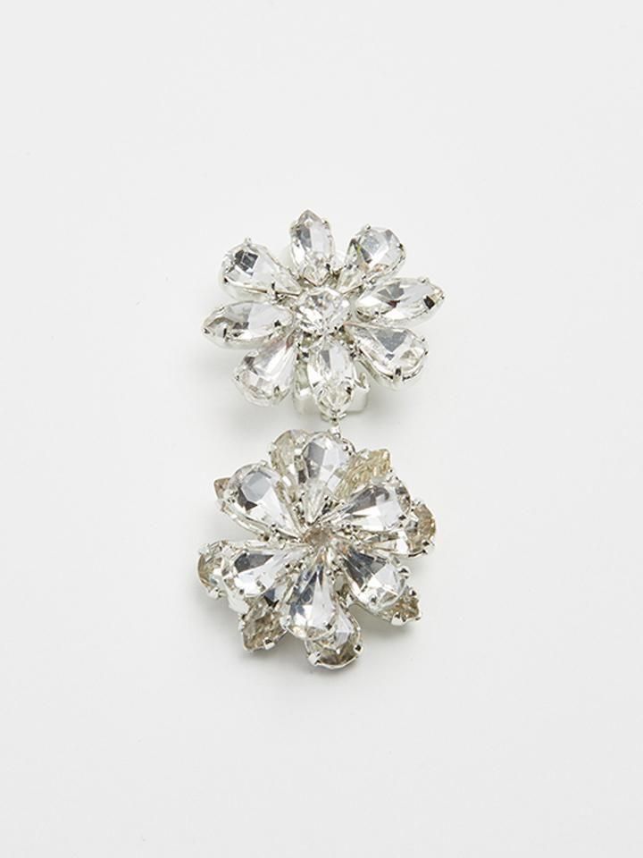 N°21 (ヌメロ ヴェントゥーノ) レディース ビジューイヤリング