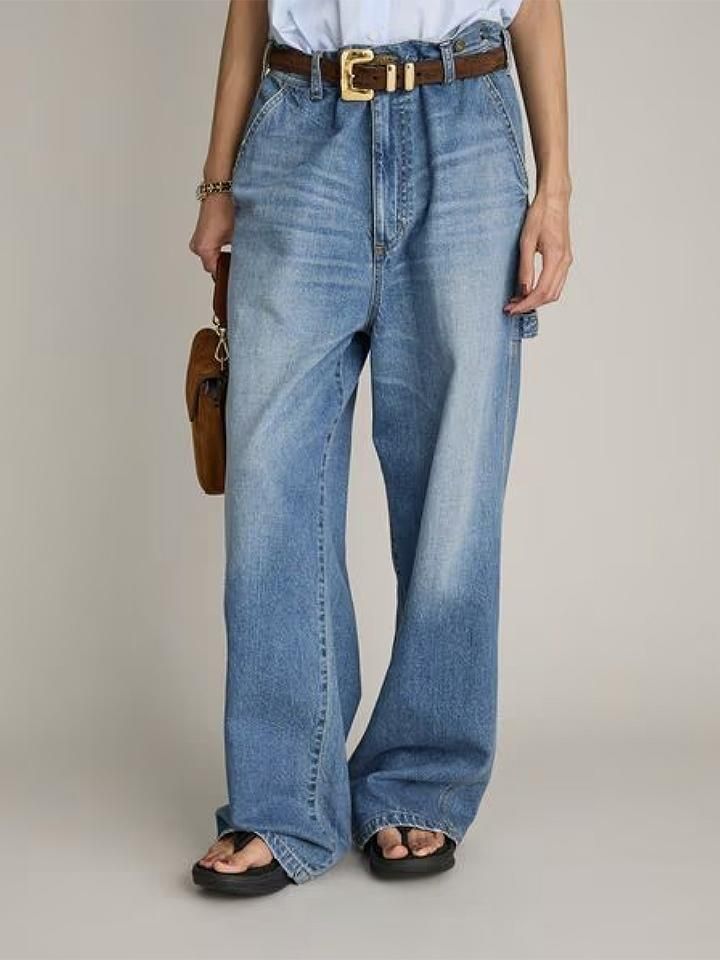 BRILL (ブリル) レディース DENIM デニムペインターパンツ