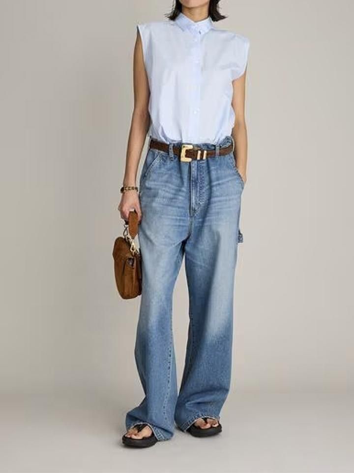 BRILL (ブリル) レディース DENIM デニムペインターパンツ
