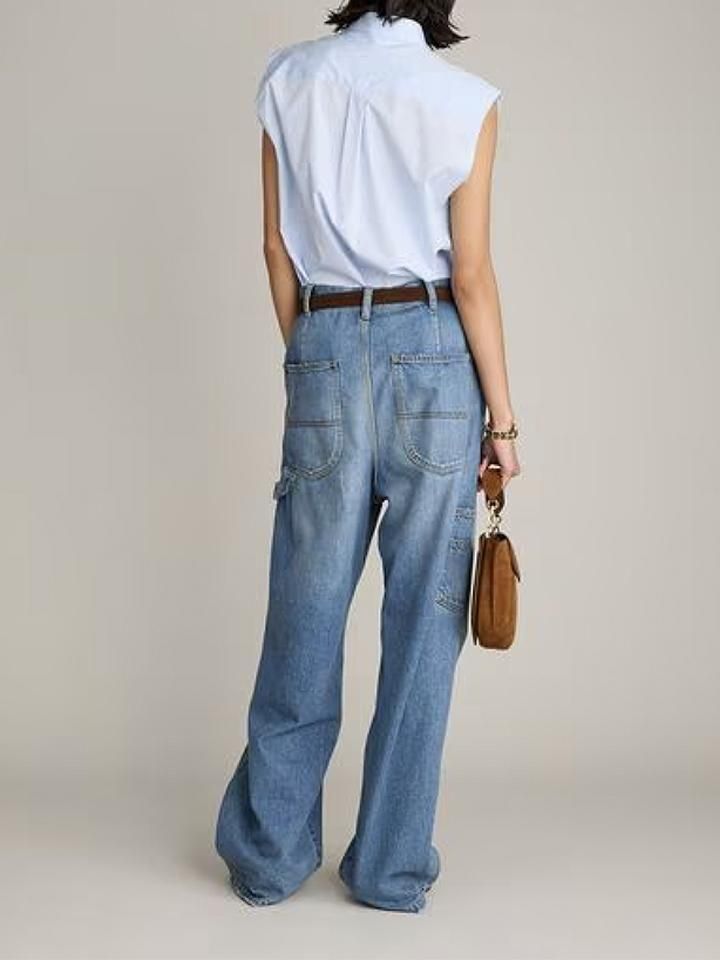 BRILL (ブリル) レディース DENIM デニムペインターパンツ