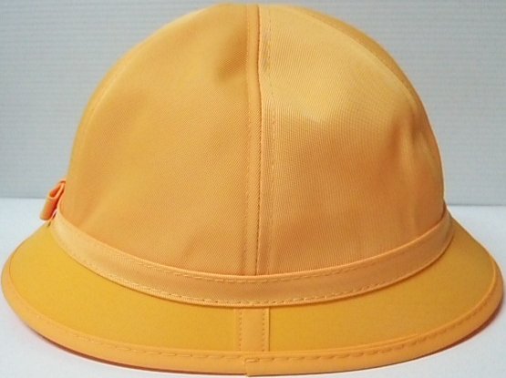 小学生通学帽子 黄色 女の子用通学 通園帽子