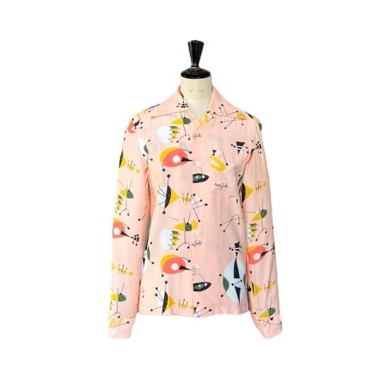 Aloha Blossom " Atomic " Long Sleeve / Pink