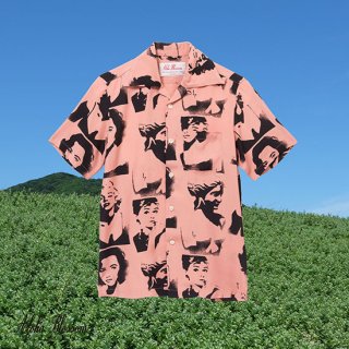 Aloha Blossom " Venus " Aloha Shirts / Salmon Pink