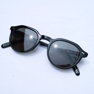 Buddy Optical " Sorbonne Sunglasses " Black / Green Lens