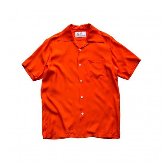 Aloha Blossom " Foundation " Aloha Shirts / orange