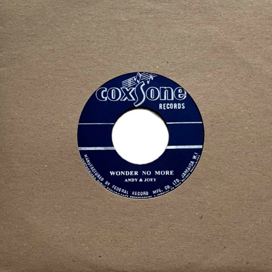 7inch "Andy & Joey "Wonder No More / "Don D & Roland Al"Heaven & Earth