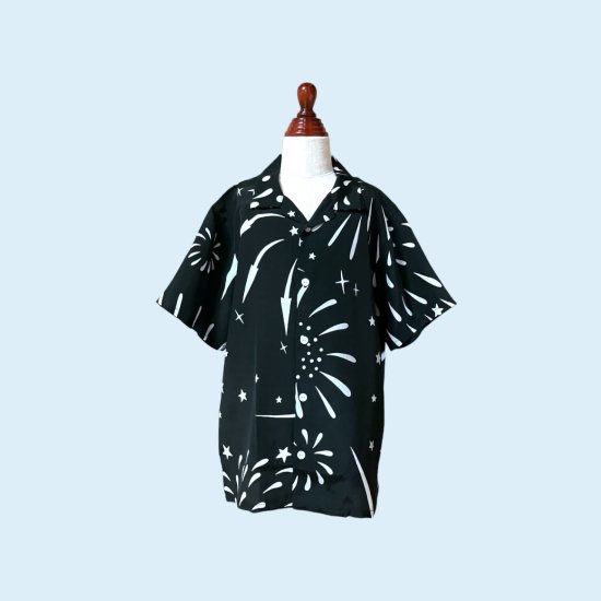 超ポイント祭?期間限定】 ALOHABLOSSOM KISS キッズ NAVY SHIRTS KIDS 