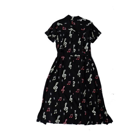 Aloha Blossom / アロハブロッサム Sounds Good Dress 音符 通販 Treasure Isle Online Store