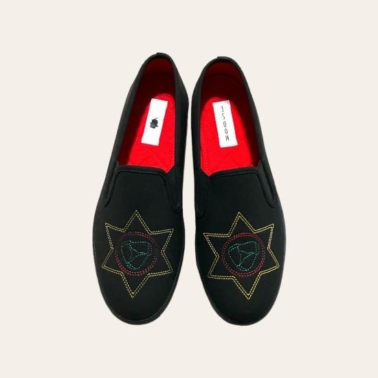 Tomo&Co " Far East Slipon WS" black