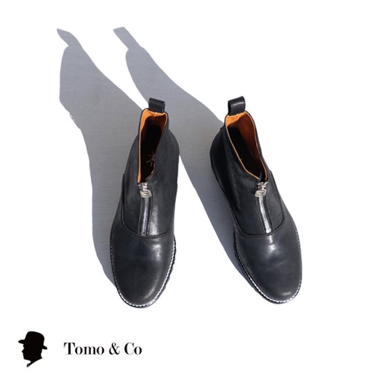 Tomo & Co / トモアンドシーオー Pull Tab Zip Boots トモタカ 通販