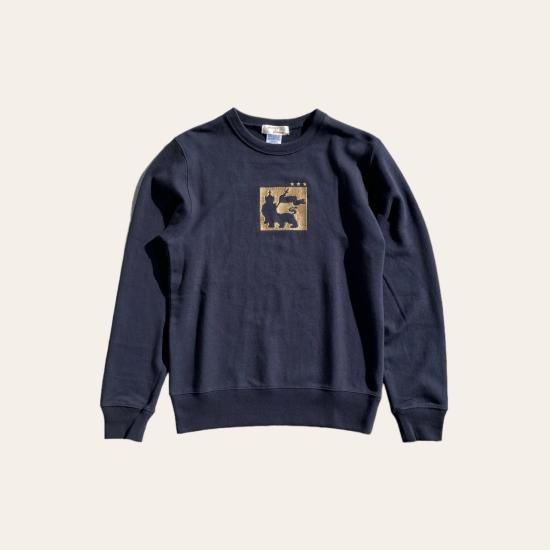 Brown and Dennis " Lion Crew Neck Sweat " 