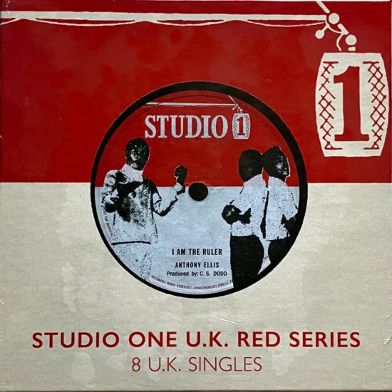 7inch Box "Studio One U.K. Red Series " 8 U.K. Singles