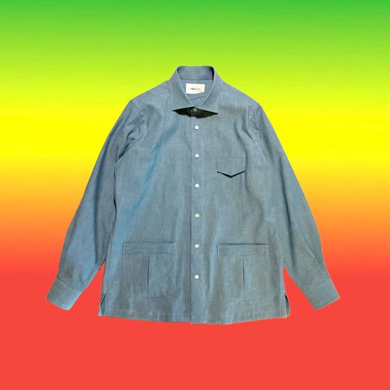 Solemarley "Chambray Denim Shirt Jacket " 