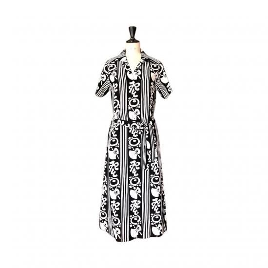Aloha Blossom " Yokikoto Wo Kiku" Shirts Dress 