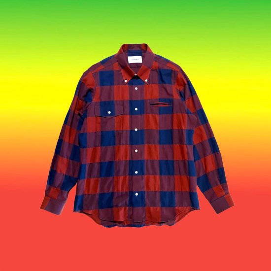 Solemarley "Check Button Down Long Sleeve Shirts " 
