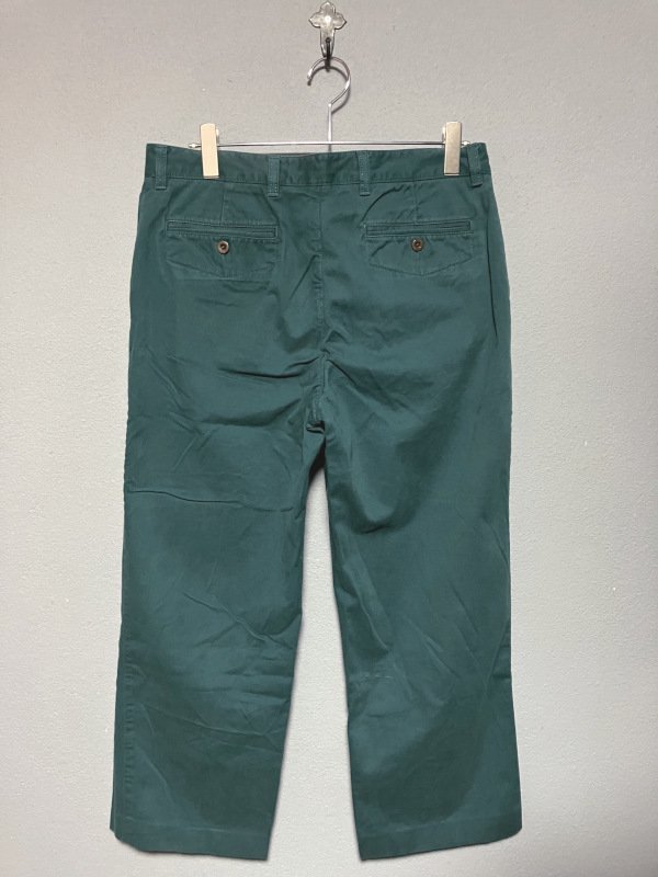 USED LL-BEAN CHINO PANTS GREEN 