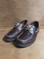 USED TIMBER LAND LETHER MOCCASIN