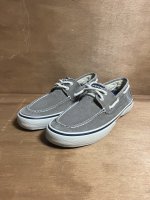 USED SPERRY TOP SIDER CANVAS MOCCASIN