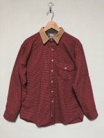 USED WOOLRICHxLANDSEND WOOL SHIRTS